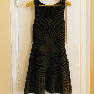 BEBE dress size Small Olive Green